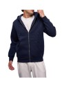 Giysa John Borners Erkek Kapüşonlu Lacivert Üç iplik Fermuarlı Sweatshirt