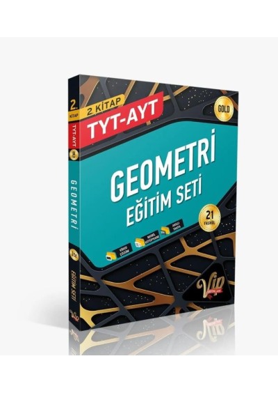 VİP TYT-AYT Geometri -2 Eğitim Seti Gold