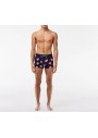 Lacoste Erkek Desenli 3'lü Renkli Boxer 5H0874.9FQ