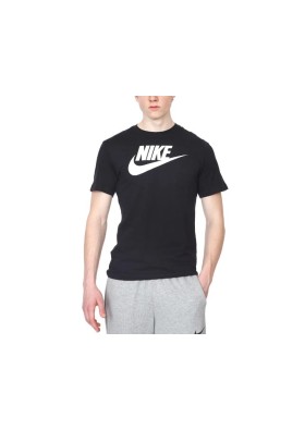 Nike M Nsw Tee Icon Futura Erkek Siyah Günlük Stil Tişört AR5004-010