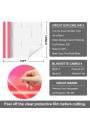 TECKWRAP Holografik Kalıcı Vinil, 12" x 10' kendinden yapışkanlı vinil rulo