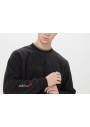 Timberland Linear Logo Crew Neck Erkek Siyah Sweatshirt TB0A6NQ90011