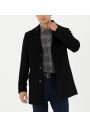 Pierre Cardin Siyah Yün Karışımlı Ekstra Slim Fit Kaşe Kaban G021SZ0KS.000.1668744.VR046