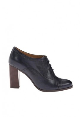 Nine West Hakiki Deri Lacivert Kadın Topuklu Ayakkabı 25005011-C50