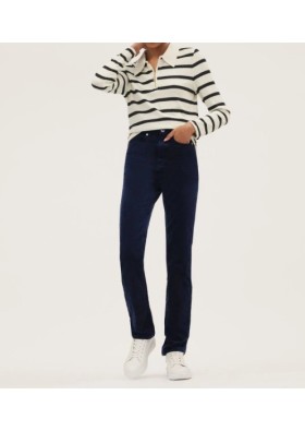 Marks & Spencer Straight Leg Kadife Pantolon T57008790