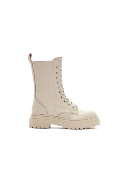 Derimod Kadın Deri Fermuarlı Postal Düz Bot 24WFD182118