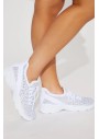 Fashionnova Casual Slay Sneakers - White