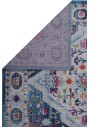 Konfor Halı Vintage 7657 Mavi Klasik Eskitme Dokuma Halı 200x290