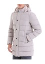 Hatemoğlu Taş Slim Fit Hakim Yaka Kapüşonlu Kaban 22232023A008