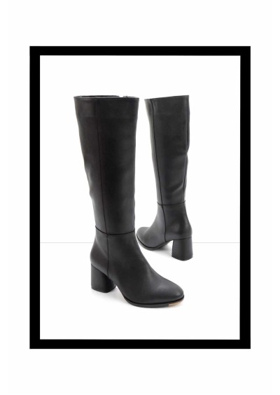 Bambi Siyah Kadın Çizme K03824301409