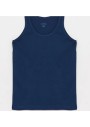 LCW Kids Bisiklet Yaka Basic Erkek Çocuk Atlet 2'li S30226Z4 - JC7 - Lacivert