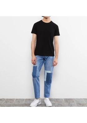 LCW Casual Bisiklet Yaka Kısa Kollu Basic Penye Erkek Tişört S2JP19Z8 - CVL