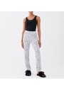 LCW DREAM Gri Beli Lastikli Desenli Kadın Jogger Pijama Altı S32719Z8 - CT3