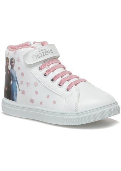 Disney Frozen Beyaz Kız Çocuk High Sneaker Sında.f3fx