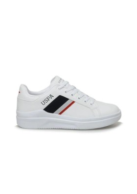 U.S. Polo Assn. Camel Erkek Beyaz Sneaker