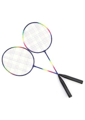Badminton 2 Adet Raket ve Topu 1 Adet