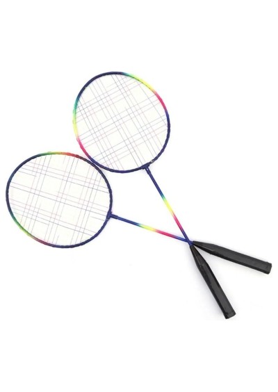 Badminton 2 Adet Raket ve Topu 1 Adet