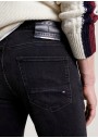 Tommy Hilfiger Erkek Denim Normal Belli Düz Model Günlük Kullanım Siyah Jeans MW0MW33350-1B4