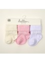 Hello Baby 3 Lü Kaydırmaz Bebek Çorabı