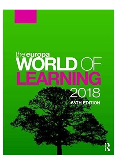 The Europa World of Learning 2018 68th Edition Volume 1 Volume 2 - 2 Kitap