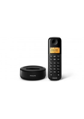 Philips  Siyah Dect Telsiz Telefon D1301B/TR