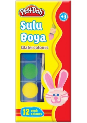 Play-Doh 12 Renk Sulu Boya Küçük PLAY-SU002
