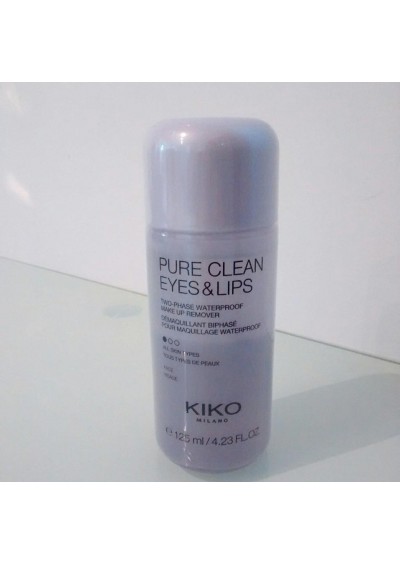 Kiko Milano Pure Clean Eyes & Lips Göz ve Dudak Makyaj Temizleyici