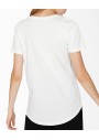 Koton Kadın Beyaz Yazılı Baskılı T-Shirt 9KAL11077JK