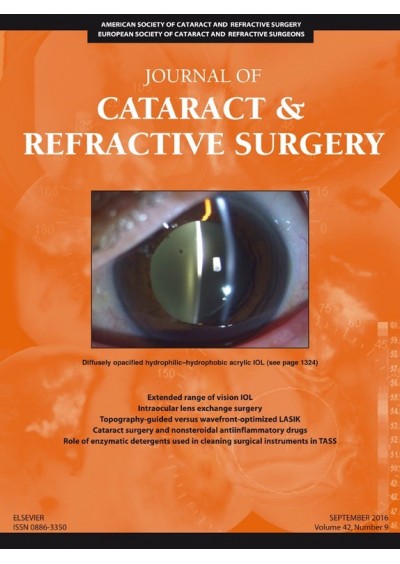 Journal of Cataract & Refractive Surgery Vol 42