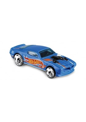 Hot Wheels - '70 Pontiac Firebird Blue 2018 HW 50 Race Team 288/365 Metal Model Araba