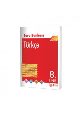 8. Sınıf Türkçe Soru Bankası 4 Adım Yayıncılık