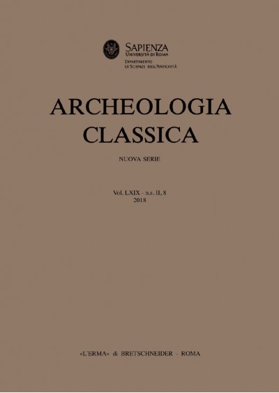 Archeologia Classica. 2018 Vol. 69, N.S. II. 8. Italian Edition
