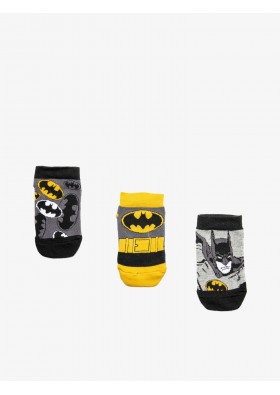 Koton Batman Baskılı 3'lü Çorap Siyah 9YBB81254AA999