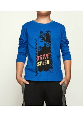 B&G Store Erkek Çocuk Saks T-Shirt 18FW2NB3539