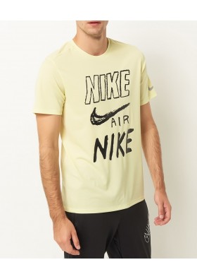 Nike Erkek T-shirt- M Nk Brthe Run Top Ss Gx - AJ7584-335