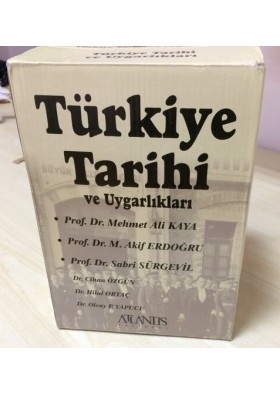 Türkiye Tarihi ve Uygarlıkları - 6 Cilt - Atlantis Yayınları