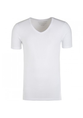 Jack & Jones Erkek T-Shirt 12059219 Beyaz Erkek Tişört