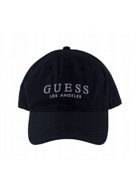 Guess Los Angeles Ünisex Siyah Şapka AM6640COT01
