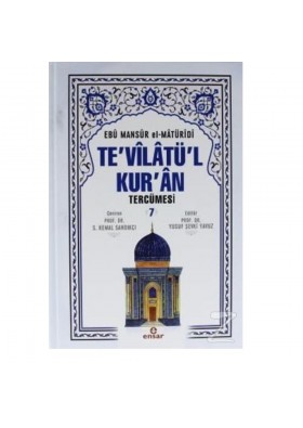 Te'vilatü'l Kur'an Tercümesi 7. Cilt - Ebu Mansur el-Matüridi - Ensar Yayınları