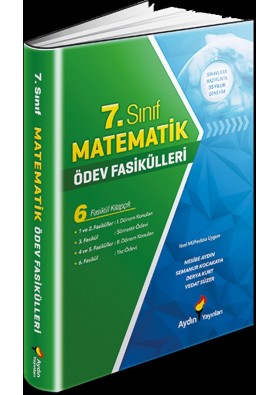7. Sınıf Matematik Ödev Fasikülleri Aydın Yayınları