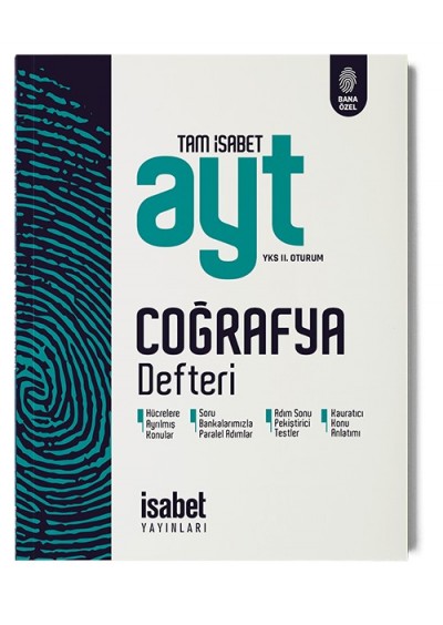 Tam İsabet AYT Coğrafya Defteri