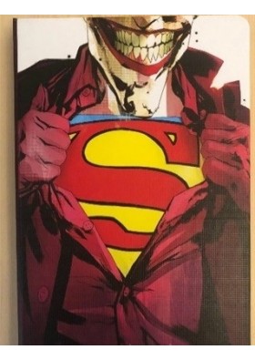 Mabbels Defter Lastikli Joker Süperman 21x13 cm.
