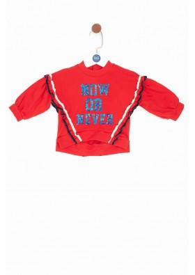 GB Baby Kız Bebek Kırmızı S-Shirt 19PFWBG2411KIR
