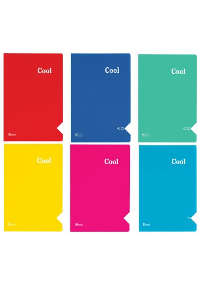 Keskin Color Cool PP Kapak Dikişli Kareli Defter A4 60 Yaprak 321842-99