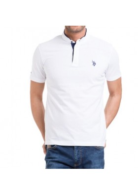 U.S. Polo Assn. Erkek Beyaz T-Shirt