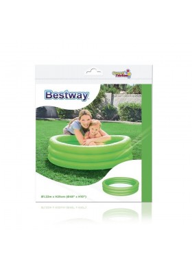 Bestway 51025 3 Halkalı Renkli Çocuk Şişme Havuz