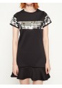 Koton Kadın Pul Detaylı Elbise - Siyah 7YAF80031GK999