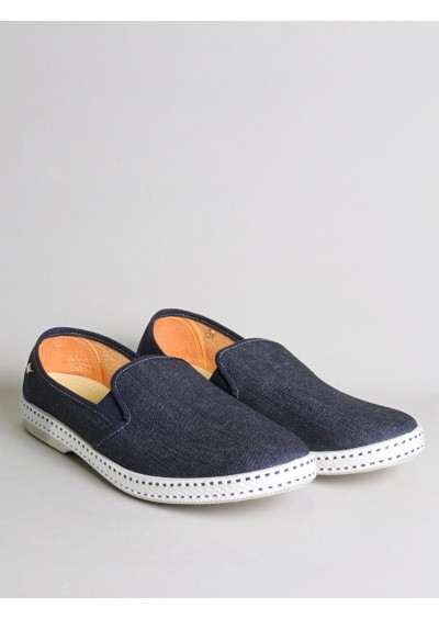 Rivieras Dark Blue Jeans Kadın Ayakkabı - Espadril