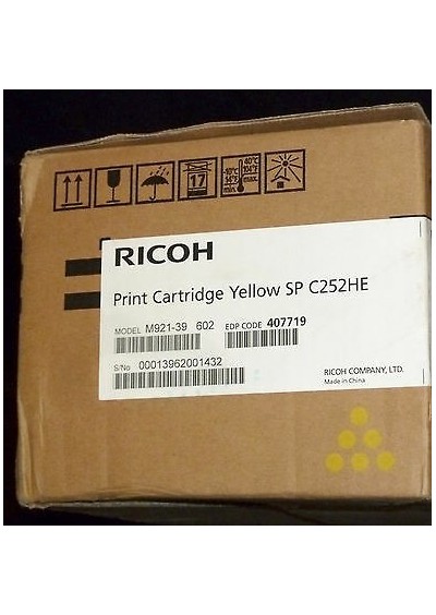 Ricoh Orijinal Sarı Toner  SP-C252HE