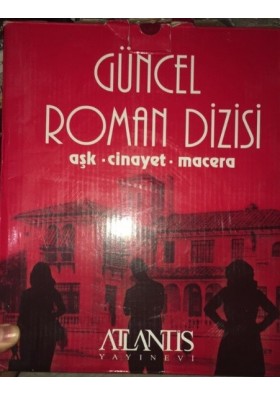 Güncel Roman Dizisi Aşk Cinayet Macera 12 Kitap